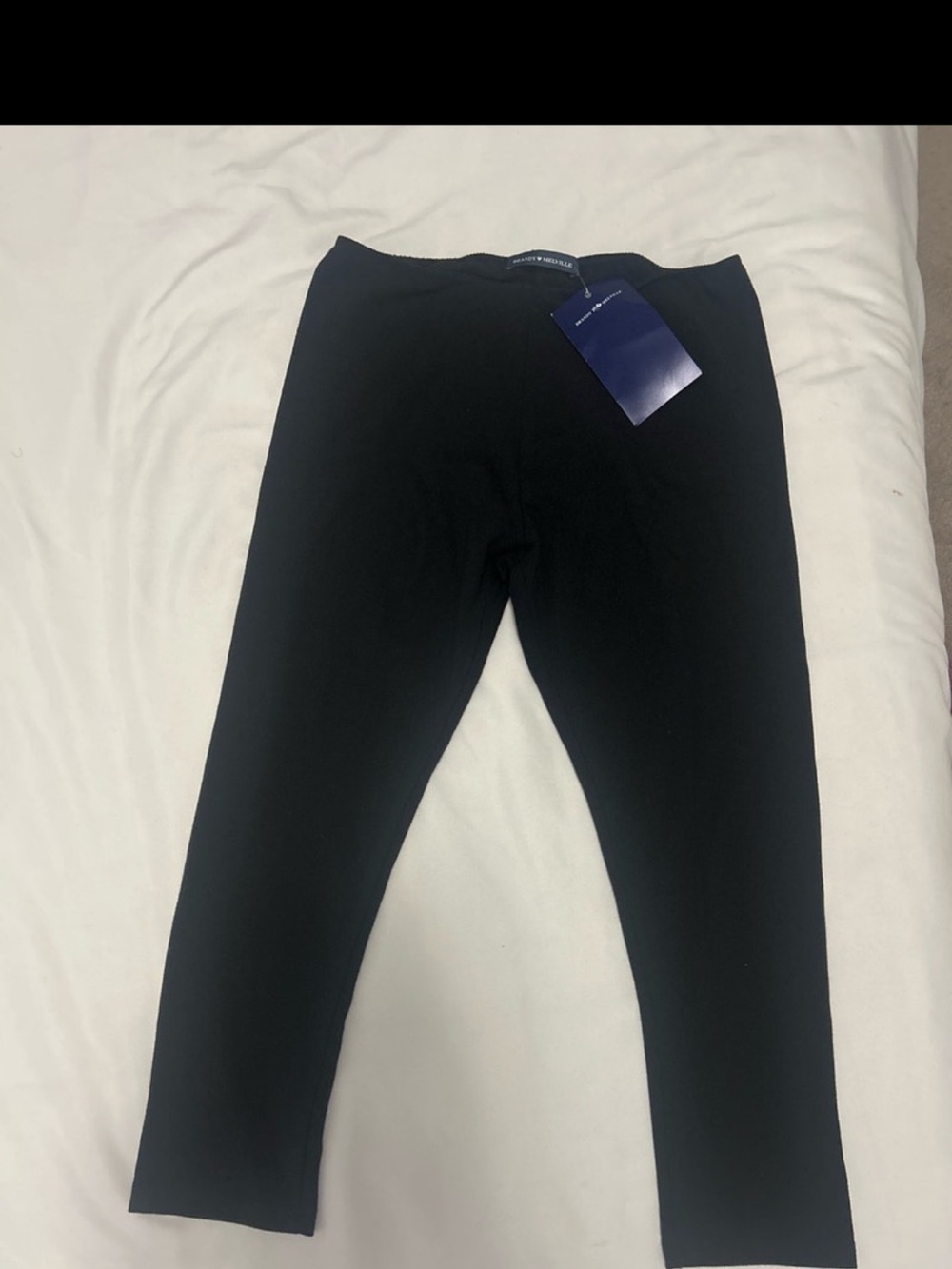 Brandy Melville Black Capri Leggings